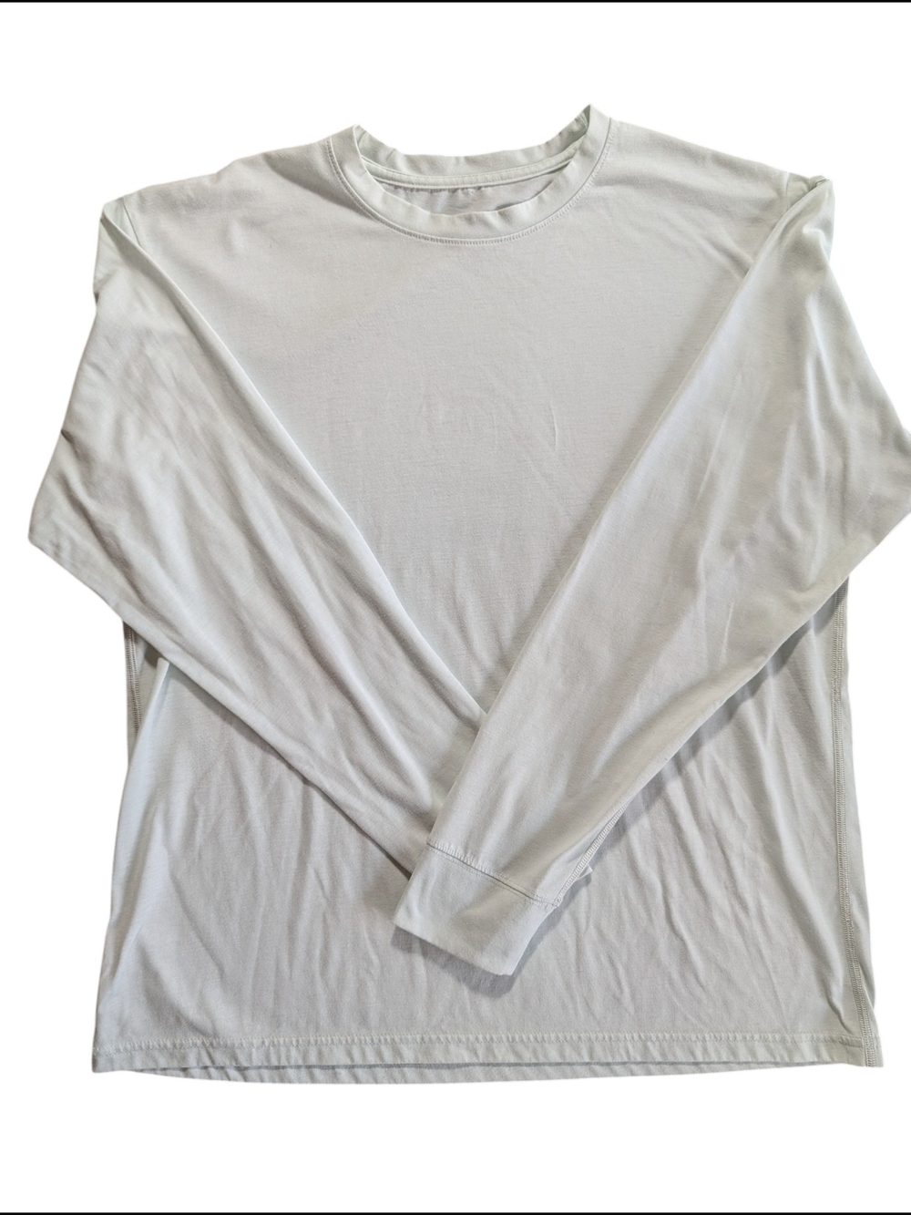 Stio Jackson Hole Long Sleeve Shirt Mens Large White Trail Hiking Sun Shirt UPF - Picture 3 of 8